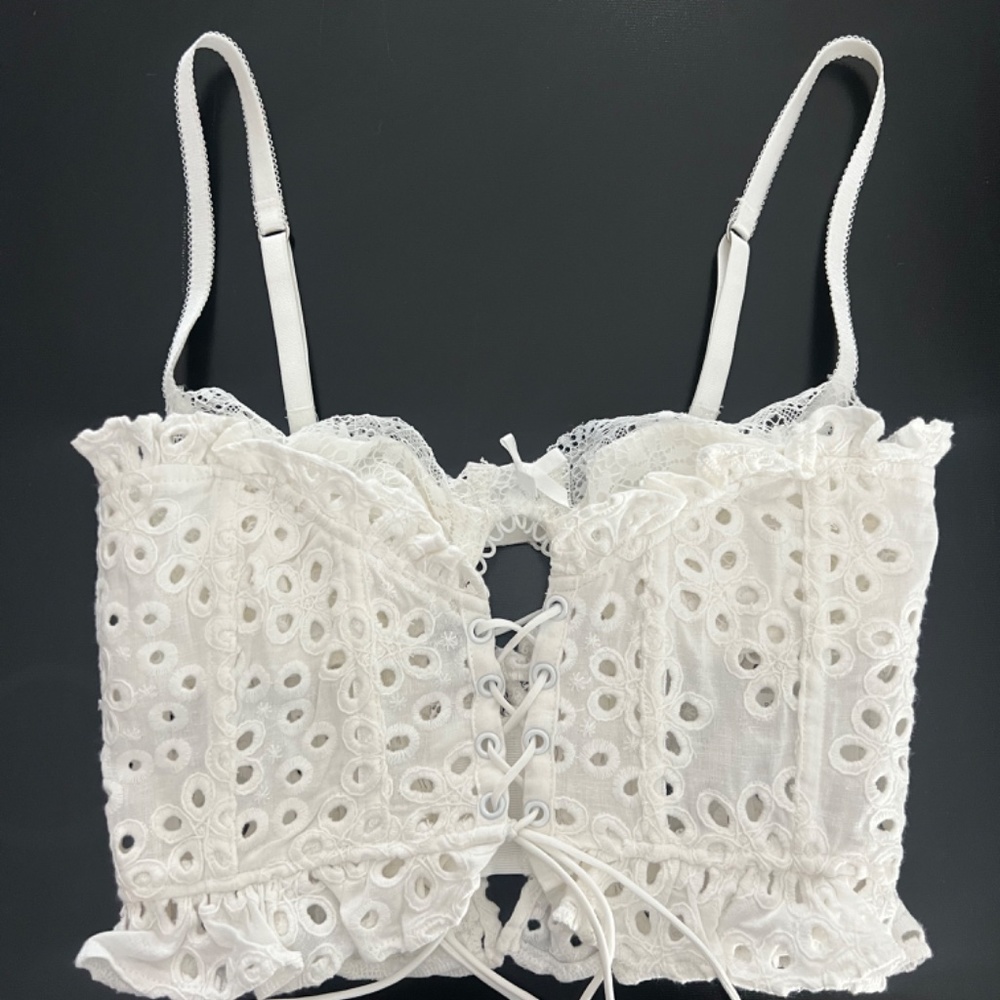 Sadie Corset Crop Top For Love&Lemons - Picture 3 of 4